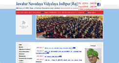 Desktop Screenshot of jnvjodhpur.com